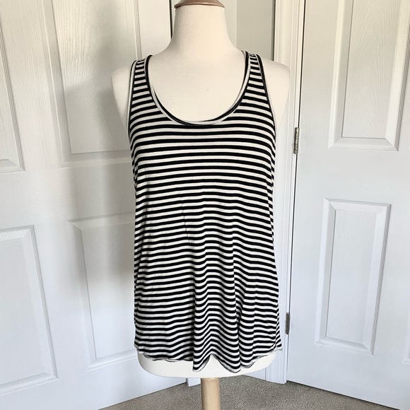 Mossimo Striped Razorback Tank Top - Picture 1 of 3
